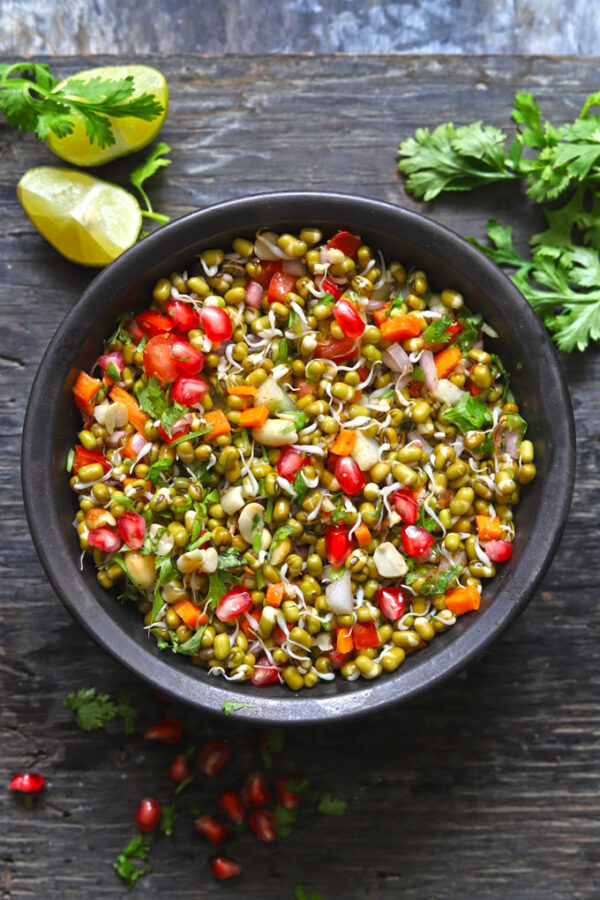 Sprouts with Dry Fruits