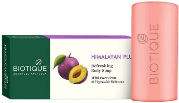 BIOTIQUE Bio Himalayan Plum Refreshing Body Soap 2x150g