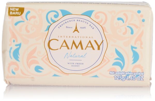 Camay Natural International Beauty Soap with Cedarwood & Bergamot (Buy 2 Get 1 Free) Combo Pack Offer, Indulging French Fragrance, Moisturizing...